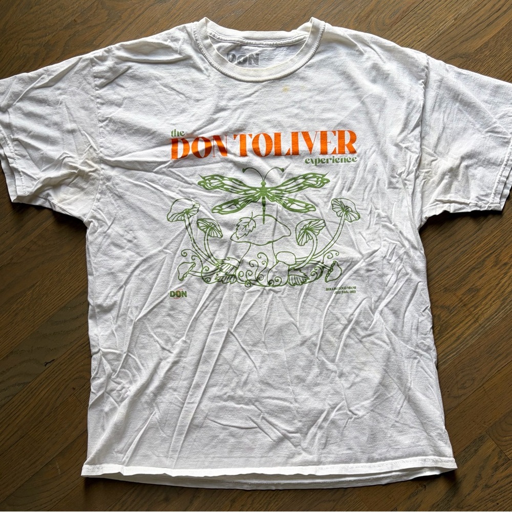 Don Toliver experience merch t shirt